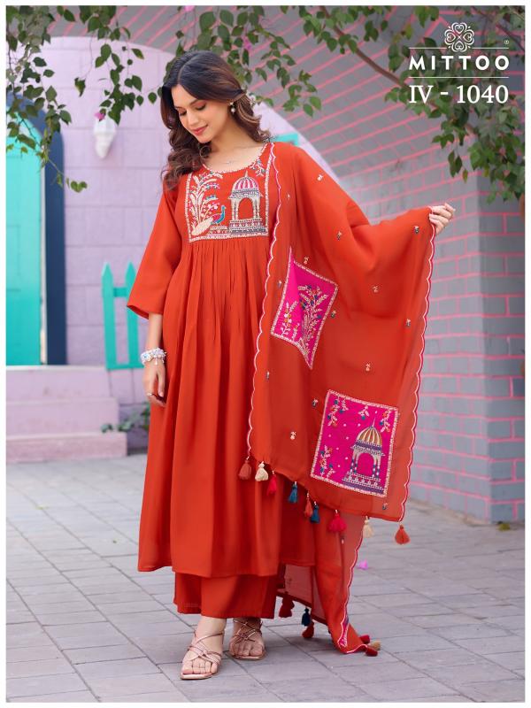 Mittoo Dno 1009, 1039, 1040 catalog desginer kurtis