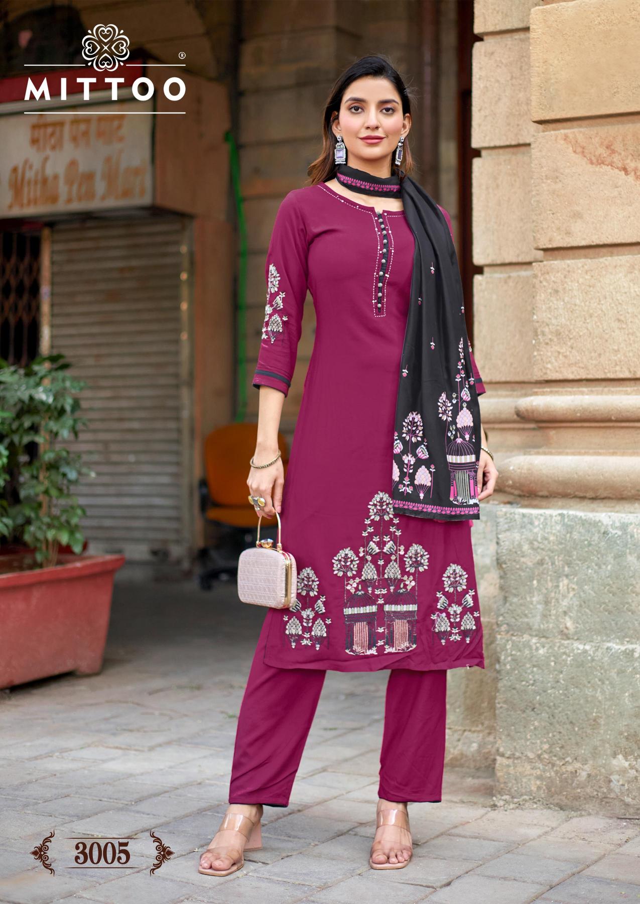 Mittoo Kalamay catalog rayon wholesale kurtis