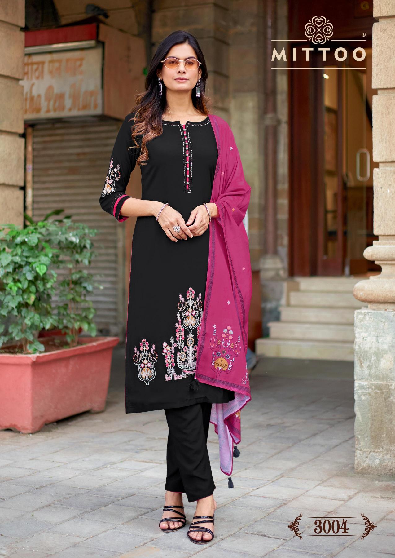 Mittoo Kalamay catalog rayon wholesale kurtis