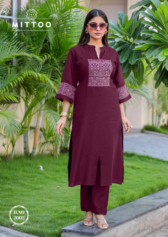 Mittoo Samyaa catalog co ord sets meaning