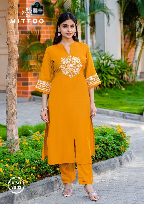 Mittoo Samyaa catalog co ord sets meaning