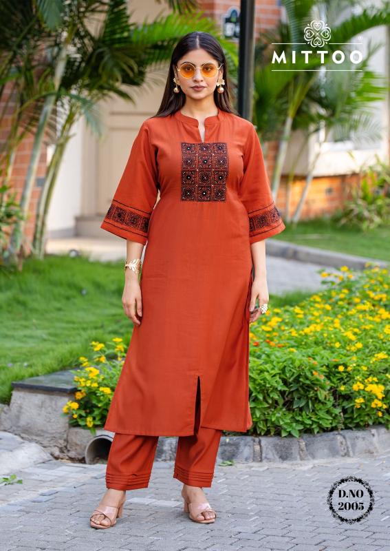 Mittoo Samyaa catalog co ord sets meaning