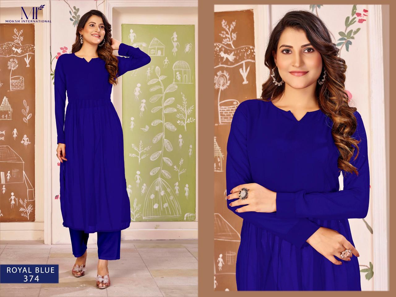 Moksh International Kasturi Vol 1 catalog kurti wholesalers near me
