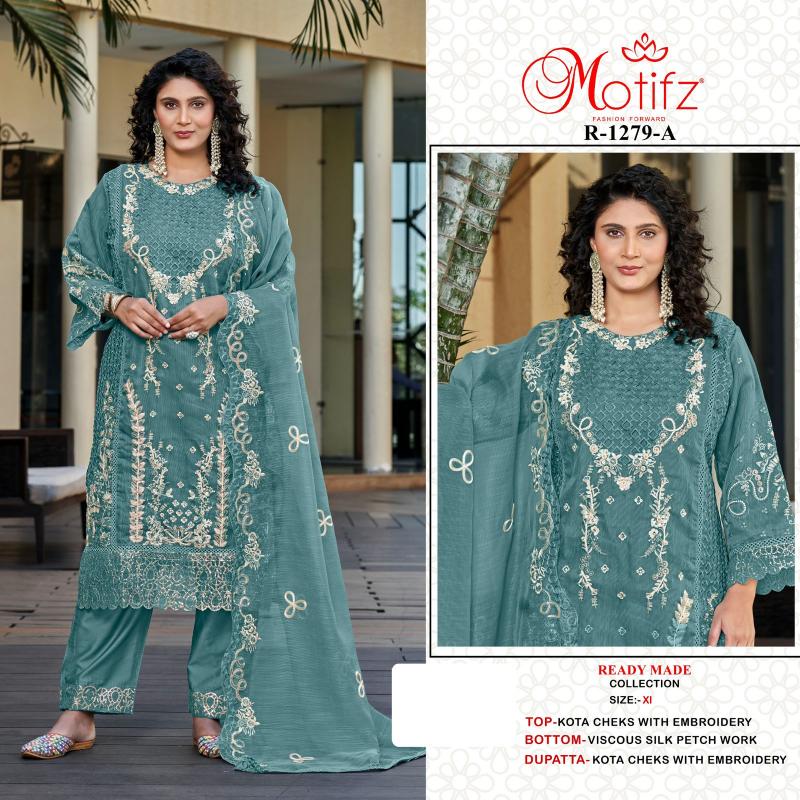 Motifz 1279 catalog pakistani designer suits wholesale