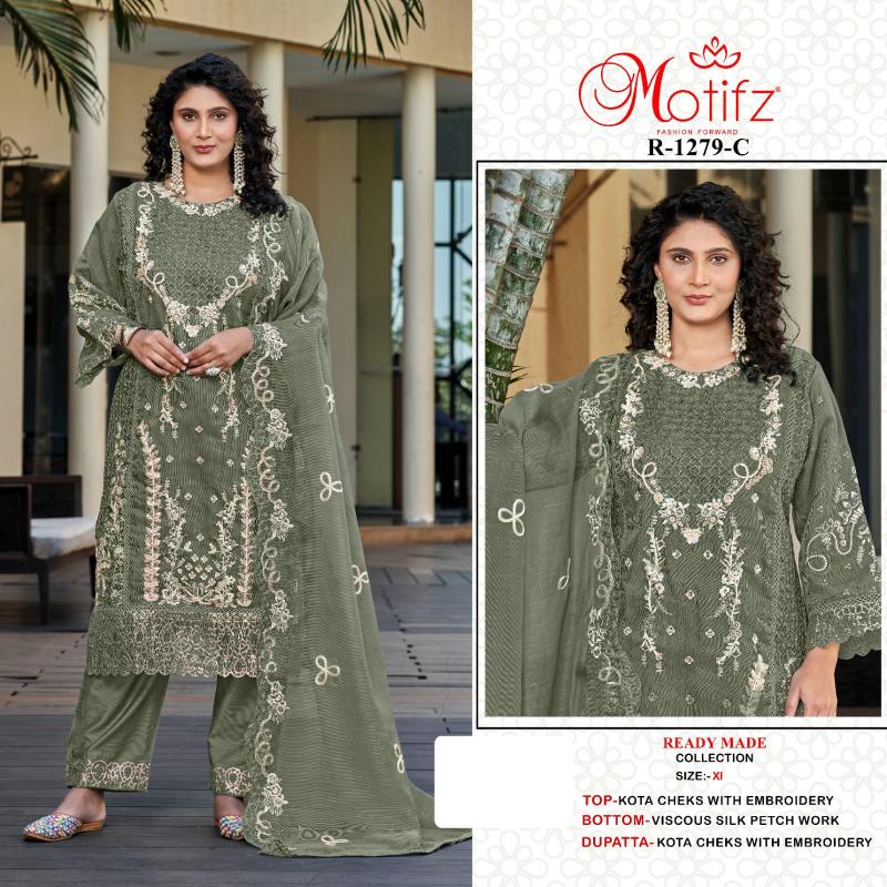 Motifz 1279 catalog pakistani designer suits wholesale