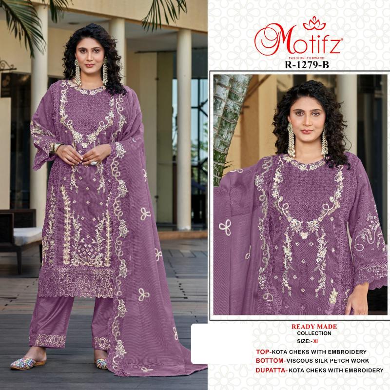 Motifz 1279 catalog pakistani designer suits wholesale