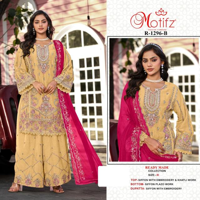 Motifz 1296 catalog pakistani dress in mumbai 