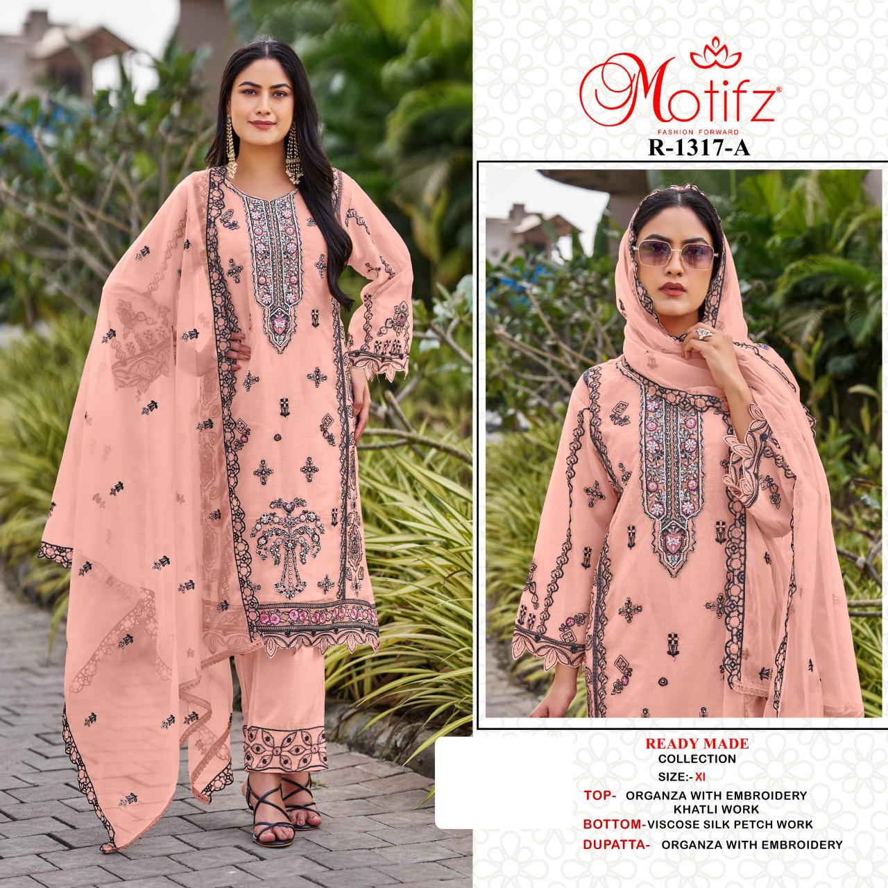 Motifz 1317 catalog pakistani suits dealer