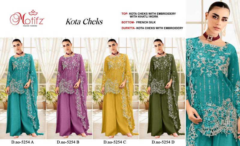 Motifz 5254 catalog pakistani suits dealer