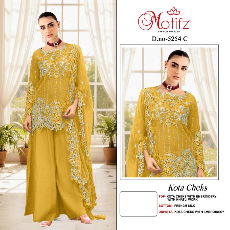 Motifz 5254 catalog pakistani suits dealer