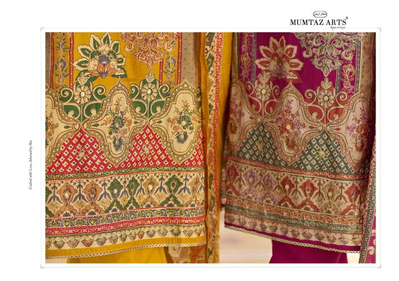 Mumtaz Arts Gulmohar catalog dress material surat online