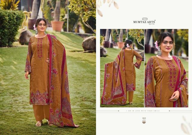 Mumtaz Arts Jahaan catalog wholesale dress material surat online