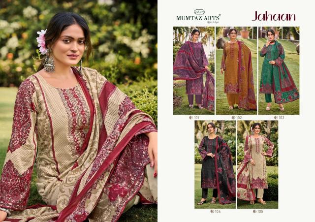 Mumtaz Arts Jahaan catalog wholesale dress material surat online