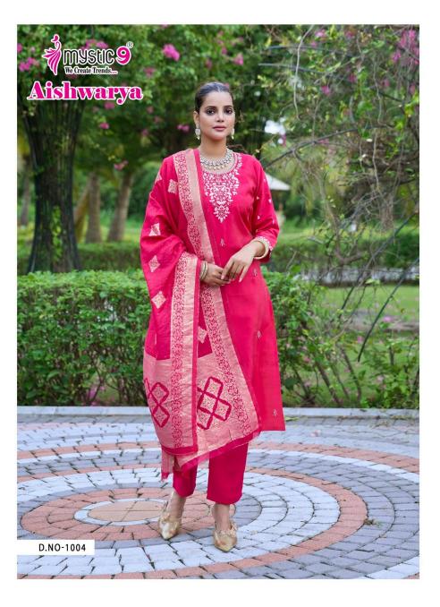Mystic 9 Aishwariya vol 1 catalog designer kurtis wholesale in pune