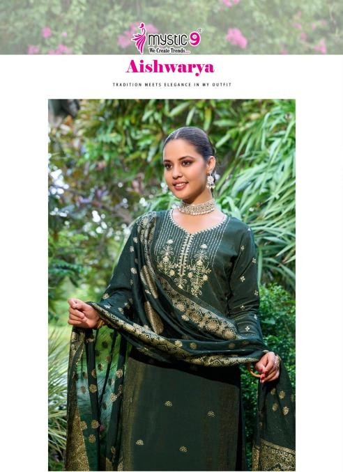 Mystic 9 Aishwariya vol 1 catalog designer kurtis wholesale in pune