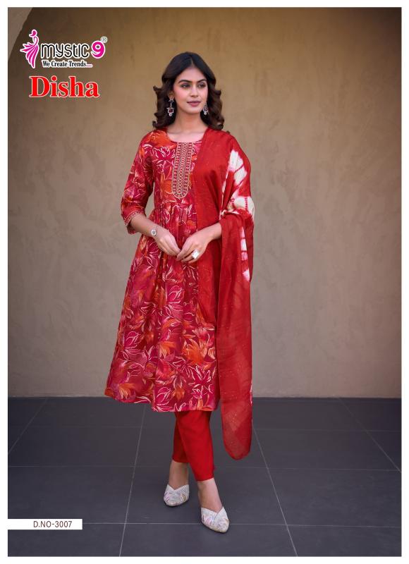 Mystic 9 Disha vol 3 catalog Umbrella cut kurtis