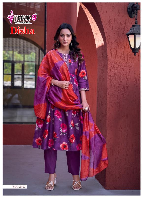 Mystic 9 Disha vol 3 catalog Umbrella cut kurtis