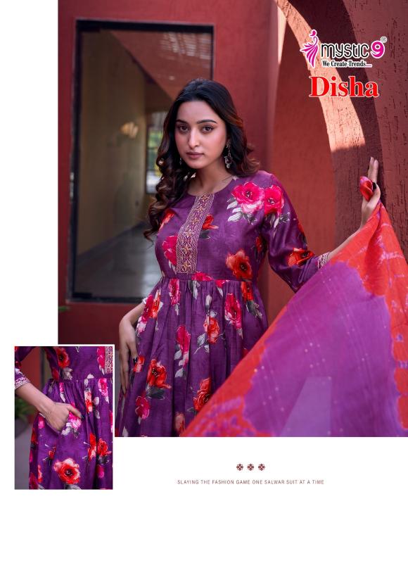 Mystic 9 Disha vol 3 catalog Umbrella cut kurtis