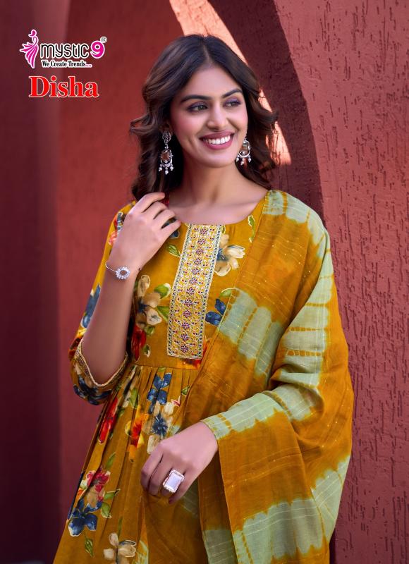 Mystic 9 Disha vol 3 catalog Umbrella cut kurtis