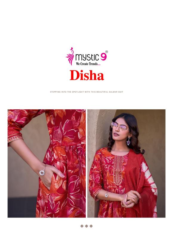 Mystic 9 Disha vol 3 catalog Umbrella cut kurtis