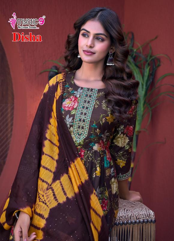 Mystic 9 Disha vol 3 catalog Umbrella cut kurtis