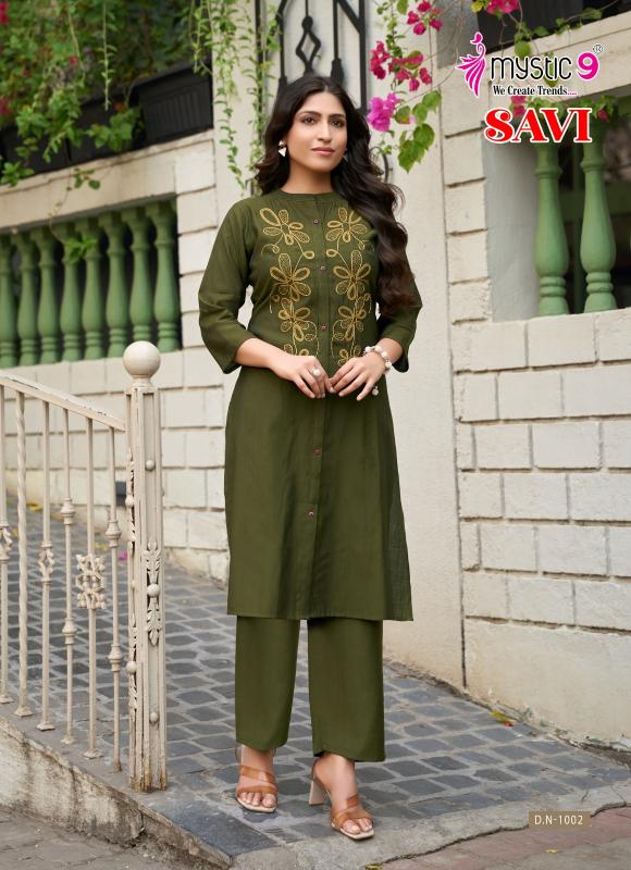 Mystic 9 Savi Vol 1 catalog co ord set wholesaler