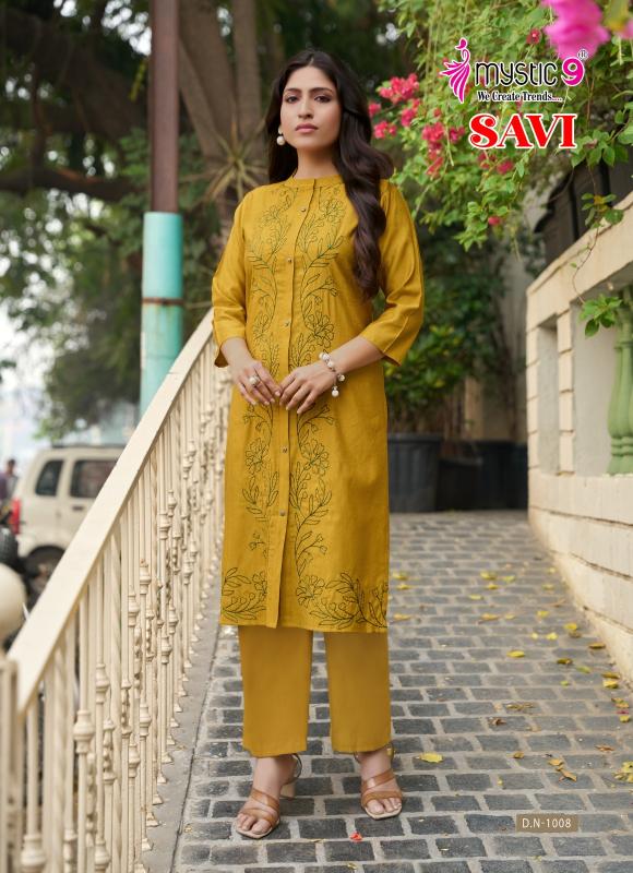 Mystic 9 Savi Vol 1 catalog co ord set wholesaler