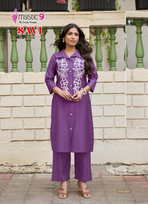 Mystic 9 Savi Vol 1 catalog co ord set wholesaler