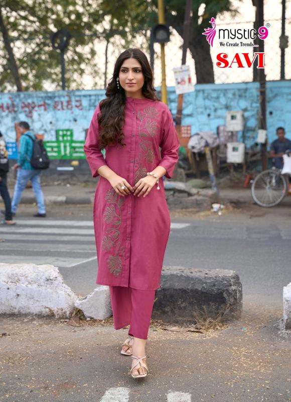 Mystic 9 Savi Vol 1 catalog co ord set wholesaler