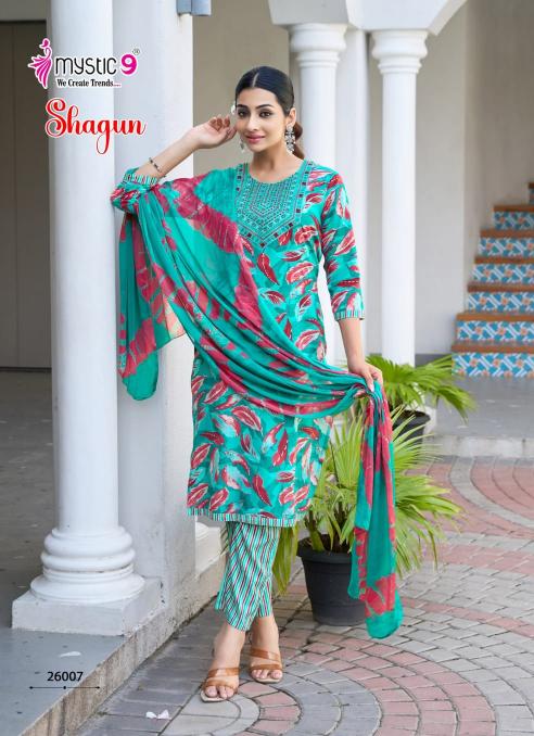 Mystic 9 Shagun Vol 26 catalog wholesale ladies kurtis