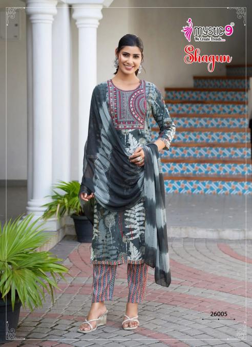 Mystic 9 Shagun Vol 26 catalog wholesale ladies kurtis