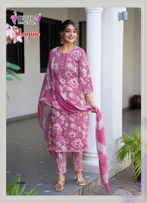 Mystic 9 Shagun Vol 26 catalog wholesale ladies kurtis