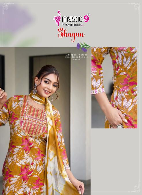 Mystic 9 Shagun Vol 26 catalog wholesale ladies kurtis