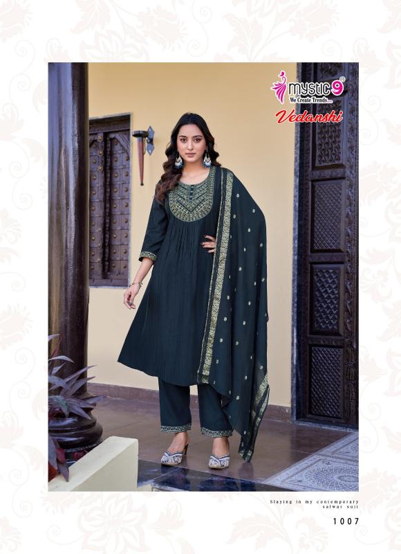 Mystic 9 Vedanshi Vol 1 catalog wholesale w kurtis price