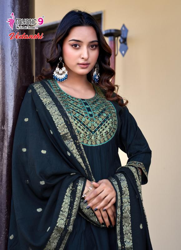 Mystic 9 Vedanshi Vol 1 catalog wholesale w kurtis price