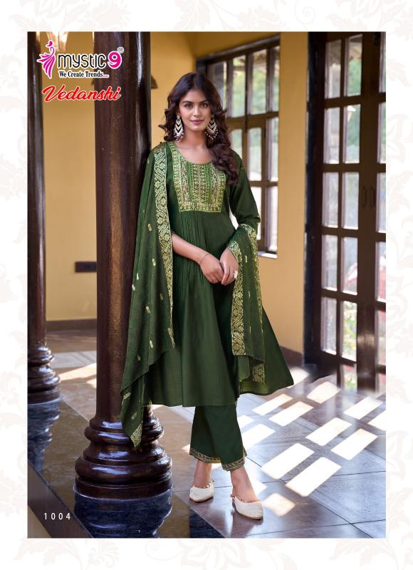 Mystic 9 Vedanshi Vol 1 catalog wholesale w kurtis price