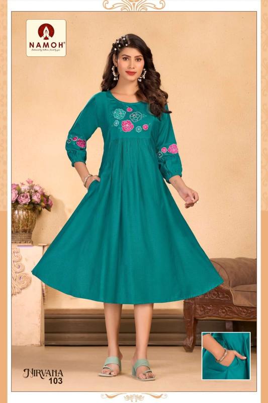 Namoh Nirvana catalog Kurti Wholesale catalog