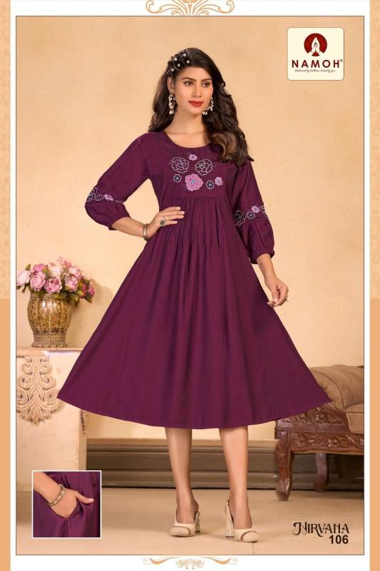 Namoh Nirvana catalog Kurti Wholesale catalog