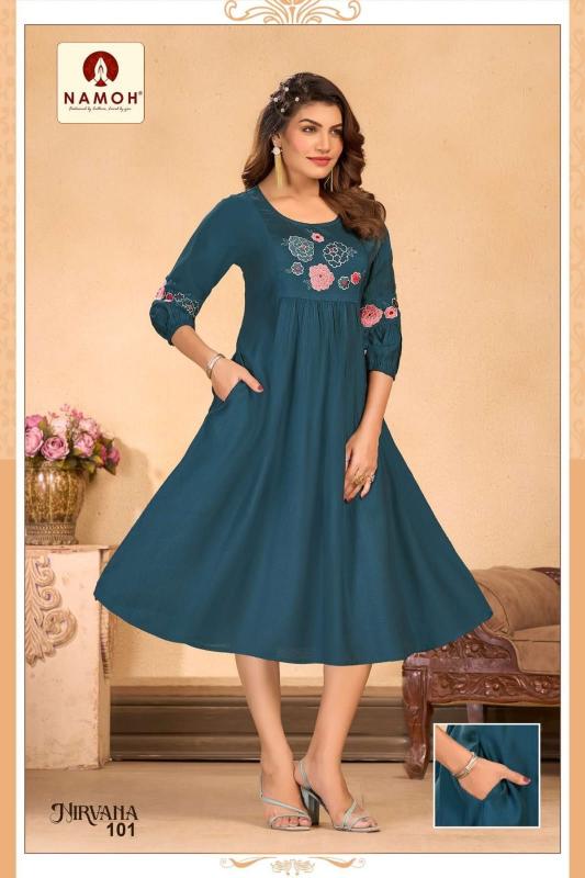 Namoh Nirvana catalog Kurti Wholesale catalog