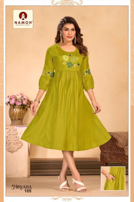 Namoh Nirvana catalog Kurti Wholesale catalog
