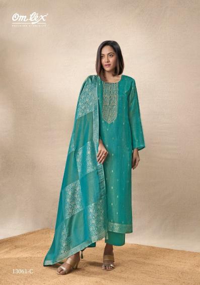 Omtex Akshithi catalog silk salwar kameez