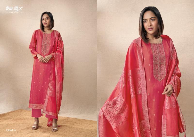 Omtex Akshithi catalog silk salwar kameez