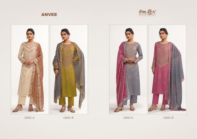 Omtex Anvee catalog unstitched salwar kameez wholesalers in kolkata