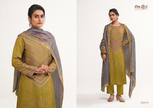 Omtex Anvee catalog unstitched salwar kameez wholesalers in kolkata
