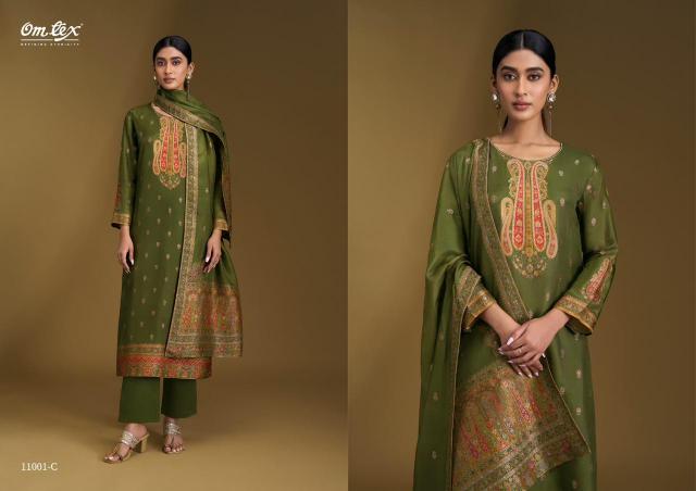 Omtex Aruna catalog unstitched salwar kameez wholesalers kolkata