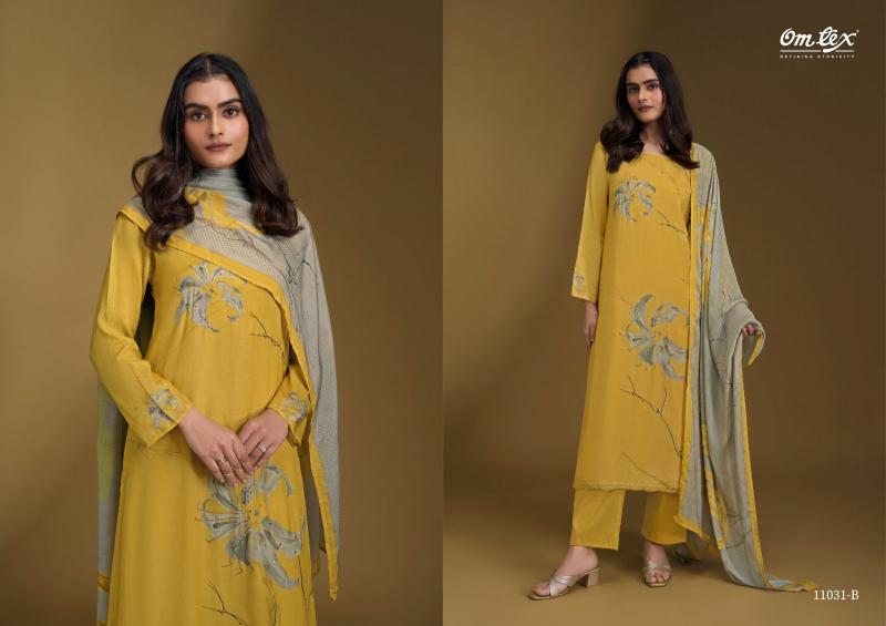 Omtex Nalini catalog salwar kameez fabric wholesale