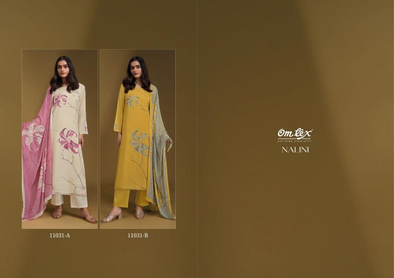 Omtex Nalini catalog salwar kameez fabric wholesale