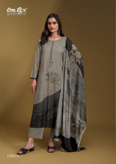 Omtex Yamika catalog unstitched heavy salwar kameez in jaipur wholesale