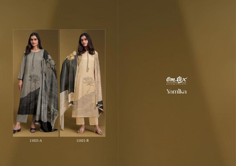 Omtex Yamika catalog unstitched heavy salwar kameez in jaipur wholesale