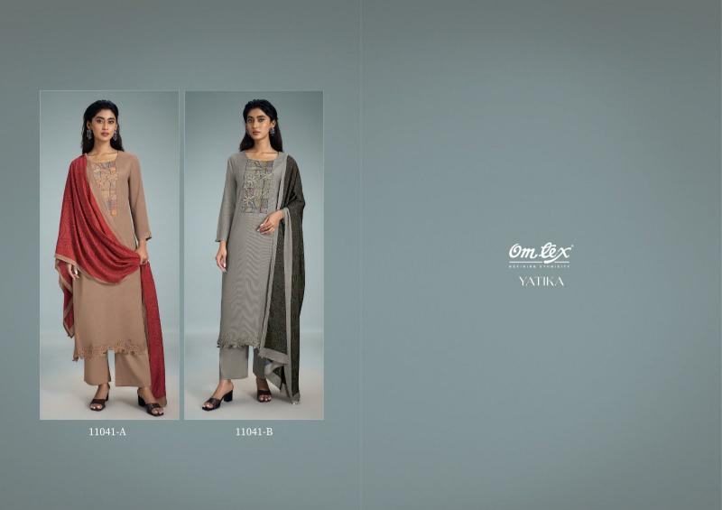 Omtex Yatika catalog wholesale dealers of salwar kameez in surat